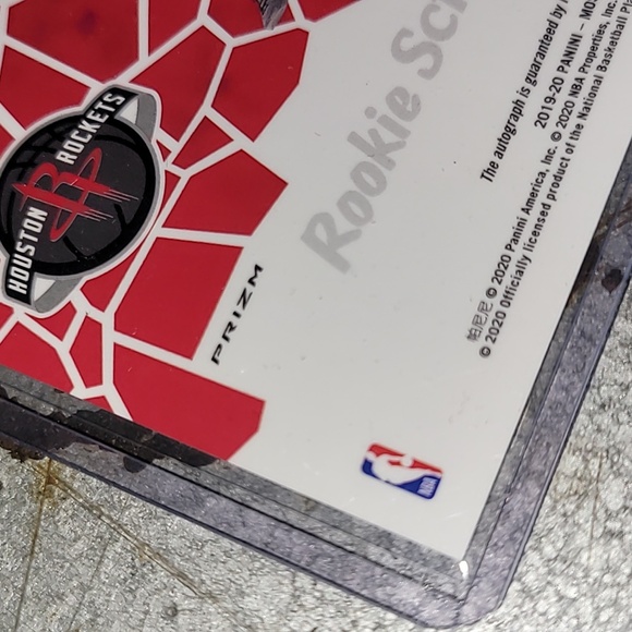 Autographed. Chris Clemons. Rookie Script. Panini. Prizm. MINT - Picture 8 of 8